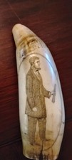 Resin scrimshaw president for sale  Silver Spring