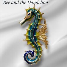 Enamel blue green for sale  BASILDON