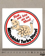 Aufkleber sticker mitsubishi gebraucht kaufen  Südlohn