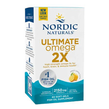Nordic Naturals, Ultimate Omega 2X, 2150mg Omega-3, Óleo de Peixe com EPA e DHA, 6 comprar usado  Enviando para Brazil