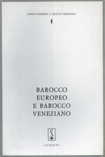 Anceschi luciano. barocco usato  Firenze