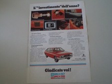 Advertising pubblicità 1975 usato  Salerno