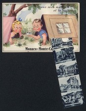 Leporello postcard monaco d'occasion  Expédié en Belgium