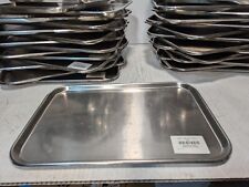 Lote de 2 bandejas de instrumentos de aço inoxidável com contas laminadas, 19,125" L x 12,6", usado comprar usado Lote de 2 bandejas de instrumentos de aço inoxidável com contas laminadas, 19,125" L x 12,6", usado comprar usado  Enviando para Brazil