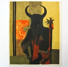 Lithographie andré minaux d'occasion  Nogent-le-Roi
