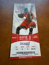 Ingresso para playoff da rodada 1 da NBA de 2007 Houston Rockets Utah jogo de jazz 7 Utah Advances comprar usado  Enviando para Brazil