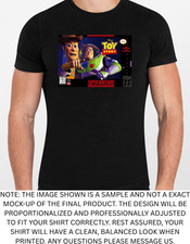 Camiseta gráfica Toy Story SNES masculina ou feminina NOVA comprar usado  Enviando para Brazil