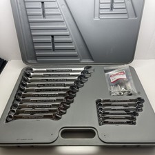 Chave métrica vintage Craftsman VA conjunto EUA 4mm-22mm conjunto completo com estojo 26 peças comprar usado  Enviando para Brazil