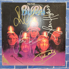 Deep Purple | lp assinado | 5 membros | Burn comprar usado  Enviando para Brazil