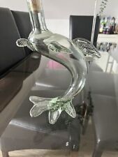 Glasfigur delphin glasflasche gebraucht kaufen  Rohrsen