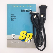 Voyetra Sequencer Plus Pro Guia do Usuário e Cabo Midi para Sound Blaster Kit Midi comprar usado  Enviando para Brazil