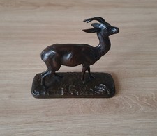 Gazelle bronze signée d'occasion Gazelle bronze signée d'occasion  Fresnes-sur-Escaut