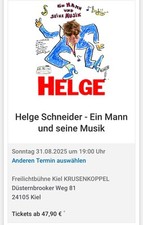 Helge schneider tickets gebraucht kaufen  Kiel