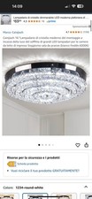Lampadario soffitto usato  Misilmeri