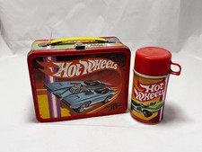 Usado, Lancheira Hot Wheels vintage de metal 1969 com garrafa térmica comprar usado  Enviando para Brazil