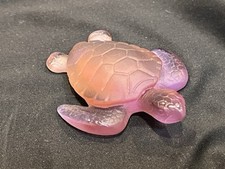 Tortue cristal daum d'occasion  Strasbourg-