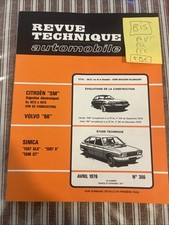Revue technique simca d'occasion  Avignon