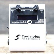 Torpedo Two Notes C.A.B. Pedal de efeitos de gabinete virtual carregador de IR/divulgação M Amp com caixa comprar usado  Enviando para Brazil
