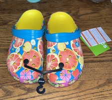Crocs Crocband Fruit Clog Lemon Damskie 8 Męskich 6 HTF Nadruk NOWY!! na sprzedaż  Wysyłka do Poland