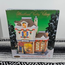 Porcelana de Natal Heartland Valley Village Dr. Wilson casa iluminada dentista comprar usado Porcelana de Natal Heartland Valley Village Dr. Wilson casa iluminada dentista comprar usado  Enviando para Brazil