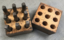 Vintage steel stamps for sale  Gold Beach