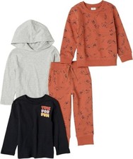 Fox Skate Rust Amazon Essentials Meninos XL Roupa de Manga Longa Conjunto Jogger Pacote com 4 comprar usado  Enviando para Brazil