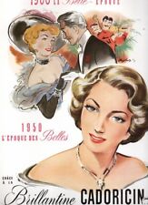 Publicite brillantine cadorici d'occasion  Baignes-Sainte-Radegonde