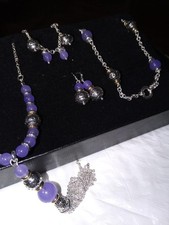 Amethyst color necklaces for sale  Hayden