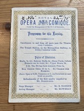 1875 royal opera for sale  IPSWICH