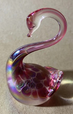 Heron glass iridescent for sale  SHEERNESS