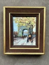 Enamel copper painting d'occasion  Expédié en Belgium
