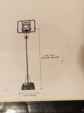 Transportable basketballanlage gebraucht kaufen  Seehausen, Zehrental