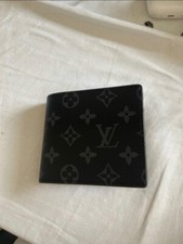 Portafoglio nero monogram usato  Monza