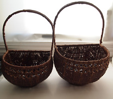 2pc vintage wicker for sale  Brick