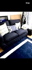 Laura ashley navy for sale  STANMORE