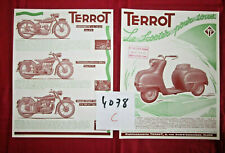 4078 terrot prospectus d'occasion  Caderousse
