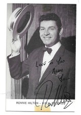 Ronnie hilton. 1950s for sale  ST. HELENS