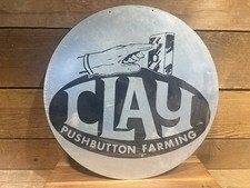 Placa de silo vintage argila equipamento agrícola antigo leiteiro leite trator celeiro de porco comprar usado  Enviando para Brazil