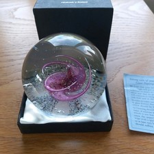 Selkirk glass signed for sale  UK