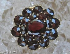 Ring granat steine gebraucht kaufen  München
