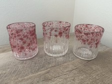 Pink confetti glassware for sale  Monroe