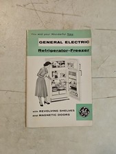 Vintage General Electric Geladeira Freezer Livro de Instruções.  Modelo LH-12N comprar usado  Enviando para Brazil