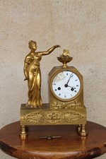 Pendule miniature bronze d'occasion  France