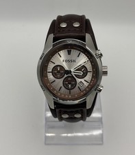 Relógio de pulso masculino Fossil CH-2565 Coachman quartzo aço inoxidável punho marrom comprar usado  Enviando para Brazil