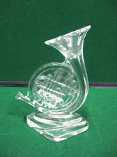 Statuette cristal cor d'occasion  Gémenos