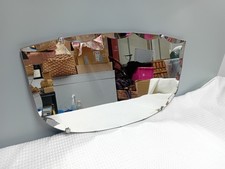 Art deco frameless for sale  LEICESTER