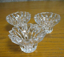 Set crystal candle for sale  Waterloo