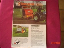 Brochure publicitaire tondeuse d'occasion  Aubigny-en-Artois