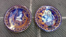 Coppia piatti ceramica usato  Gubbio