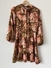 Dress Orsay S  – like new spring/summer floral midi long sleeve glam classy na sprzedaż  PL